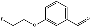 3-(2-fluoroethoxy)benzaldehyde Structure