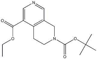 2-Tert-Butyl 5-Ethyl 3,4-Dihydro-2,7-Naphthyridine-2,5(1H)-Dicarboxylate|1330764-93-6