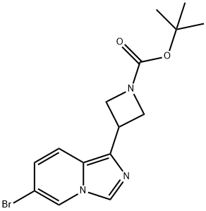 Tert-Butyl 3-(6-Bromoimidazo[1,5-A]Pyridin-1-Yl)Azetidine-1-Carboxylate