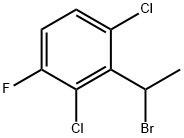 2-(1-bromoethyl)-1,3-dichloro-4-fluorobenzene|