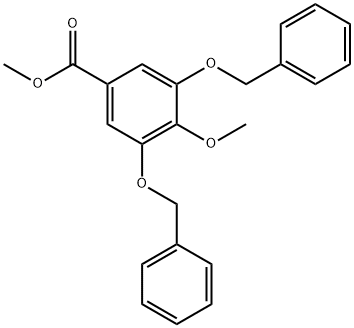 methyl 3,5-dibenzyloxy-4-methoxybenzoate Structure