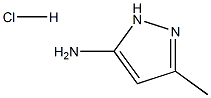 3-氨基-5-甲基吡唑盐酸盐, 133284-56-7, 结构式