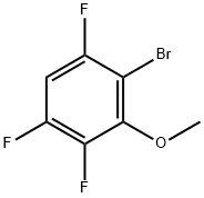 2-Bromo-1,4,5-trifluoro-3-methoxybenzene 结构式