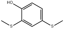 2,4-bis(methylthio)phenol Structure