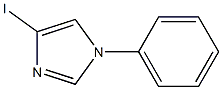 4-Iodo-1-phenyl-1H-imidazole 结构式