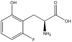 (2S)-2-AMINO-3-(2-FLUORO-6-HYDROXYPHENYL)PROPANOIC ACID,1336205-78-7,结构式