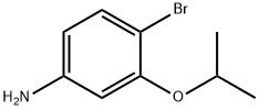 4-Bromo-3-isopropoxyaniline 化学構造式