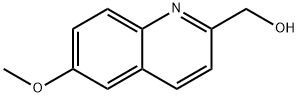 6-methoxy-2-Quinolinemethanol Structure