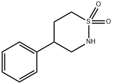 4-phenyl-1,2-thiazinane 1,1-dioxide Structure