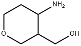 (4-Aminotetrahydro-2H-pyran-3-yl)methanol Structure