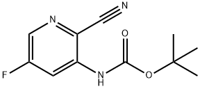 2-Cyano-5-Fluoro-Nicotinic Acid Tert-Butyl Ester|N-(2-氰基-5-氟吡啶-3-基)氨基甲酸酯 叔丁基