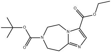 7-Tert-Butyl 3-Ethyl 8,9-Dihydro-5H-Imidazo[1,2-D][1,4]Diazepine-3,7(6H)-Dicarboxylate