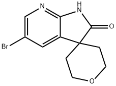 5'-bromo-1',2'-dihydrospiro[oxane-4,3'-pyrrolo[2,3-b]pyridine]-2'-one