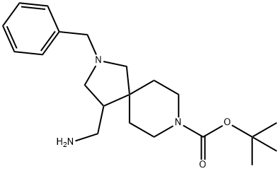 4-Aminomethyl-2-Benzyl-2,8-Diaza-Spiro[4.5]Decane-8-Carboxylic Acid Tert-Butyl Ester|1341039-55-1