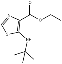 Ethyl 5-(Tert-Butylamino)Thiazole-4-Carboxylate Structure