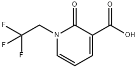 2-oxo-1-(2,2,2-trifluoroethyl)-1,2-dihydropyridine-3-carboxylic acid