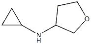 N-cyclopropyltetrahydrofuran-3-amine Structure