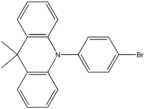10-(4-Bromo-phenyl)-9,9-dimethyl-9,10-dihydro-acridine Structure