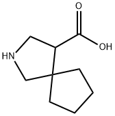 2-Aza-spiro[4.4]nonane-4-carboxylic acid Structure
