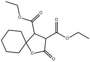 diethyl 2-oxo-1-oxaspiro[4.5]decane-3,4-dicarboxylate Structure