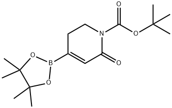 tert-butyl 5,6-dihydro-4-(4,4,5,5-tetramethyl-1,3,2-dioxaborolan-2-yl)-2-oxopyridine-1(2H)-carboxylate Structure