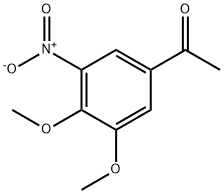 1-(3,4-Dimethoxy-5-nitrophenyl)ethanone 化学構造式