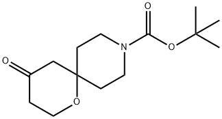 tert-butyl 4-oxo-1-oxa-9-azaspiro[5.5]undecane-9-carboxylate Structure