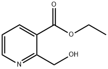 Ethyl 2-(hydroxymethyl)nicotinate Structure