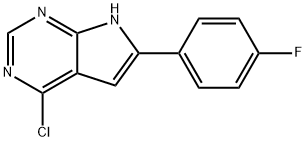 4-Chloro-6-(4-fluorophenyl)-7H-pyrrolo[2,3-d]pyrimidine|