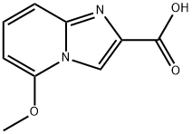 5-甲氧基咪唑并[1,2-A]吡啶-2-羧酸,1352398-56-1,结构式
