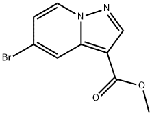 Methyl 5-bromopyrazolo[1,5-a]pyridine-3-carboxylate Structure