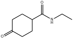 N-ethyl-4-oxocyclohexanecarboxamide Structure