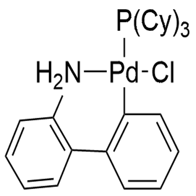 Chloro[(tricyclohexylphosphine)-2-(2'-aminobiphenyl)]palladium(II)