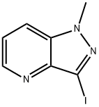 3-碘-1-甲基-1H-吡唑并[4,3-B]吡啶, 1354954-40-7, 结构式