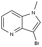 3-溴-1-甲基-1H-吡咯并[3,2-B]吡啶, 1357142-80-3, 结构式