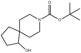 1-Hydroxy-8-Aza-Spiro[4.5]Decane-8-Carboxylic Acid Tert-Butyl Ester Struktur