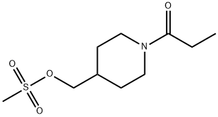 Methanesulfonic Acid 1-Propionyl-Piperidin-4-Ylmethyl Ester|1357353-59-3