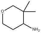 3,3-Dimethyltetrahydro-2H-pyran-4-amine, 1357396-54-3, 结构式