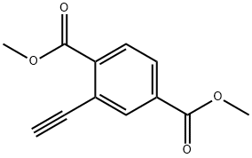 2-乙炔基对苯二甲酸二甲酯,1360461-76-2,结构式