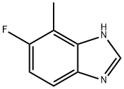 5-Fluoro-4-methylbenzimidazole Structure