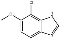 4-Chloro-5-methoxybenzimidazole Structure