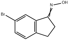 1H-Inden-1-one, 6-bromo-2,3-dihydro-, oxime Structure