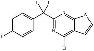 1362710-33-5 4-Chloro-2-(difluoro(4-fluorophenyl)methyl)thieno[2,3-d]pyrimidine