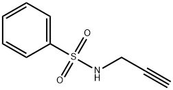 N-(丙-2-炔-1-基)苯磺酰胺, 13630-91-6, 结构式