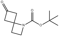 tert-Butyl 6-oxo-1-azaspiro[3.3]heptane-1-carboxylate, 1363380-93-1, 结构式