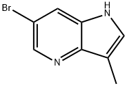 6-ブロモ-3-メチル-4-アザインドール 化学構造式