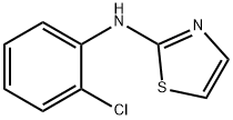N-(2-氯苯基)噻唑-2-胺, 136343-79-8, 结构式