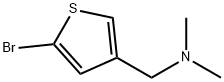 1-(5-溴噻吩-3-基)-N,N-二甲基甲胺,1364268-16-5,结构式