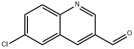 6-氯喹啉-3-甲醛 结构式