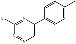 3-Chloro-5-(4-methylpenyl)-1,2,4-triazine Struktur